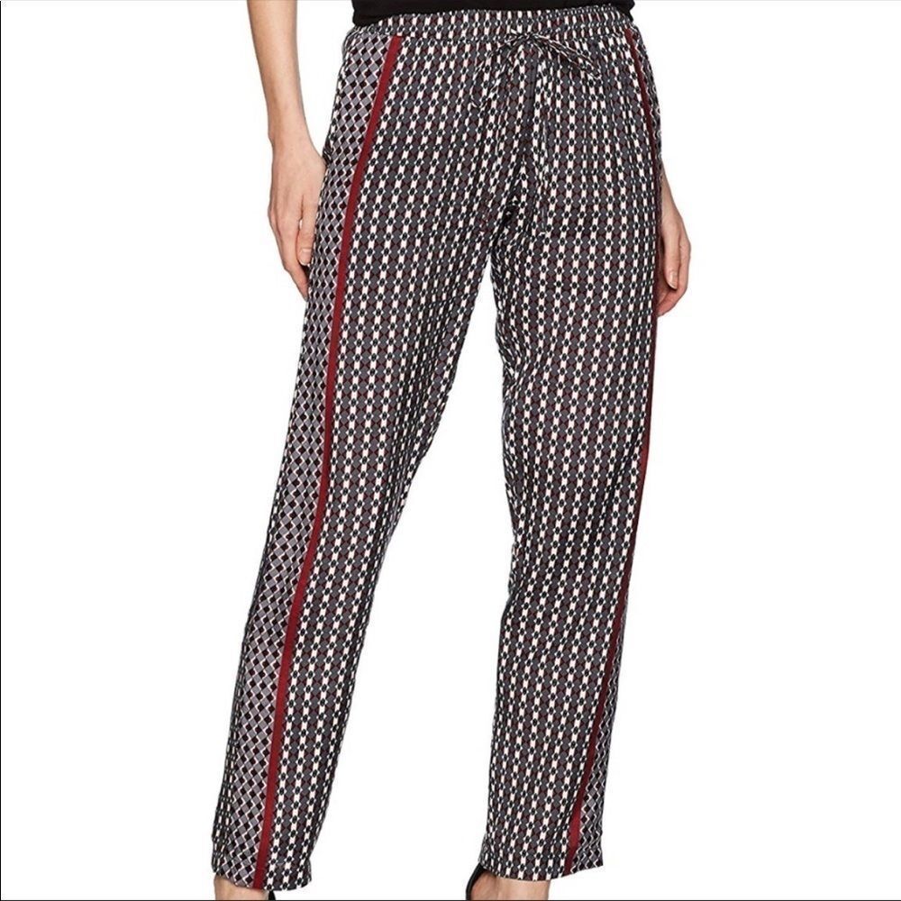 Michael Stars Tie Print Drawstring Pant Size Xs